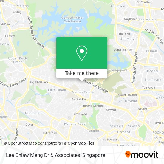 Lee Chiaw Meng Dr & Associates map