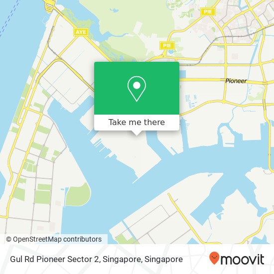 Gul Rd Pioneer Sector 2, Singapore map