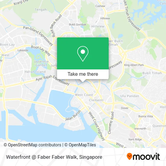 Waterfront @ Faber Faber Walk map