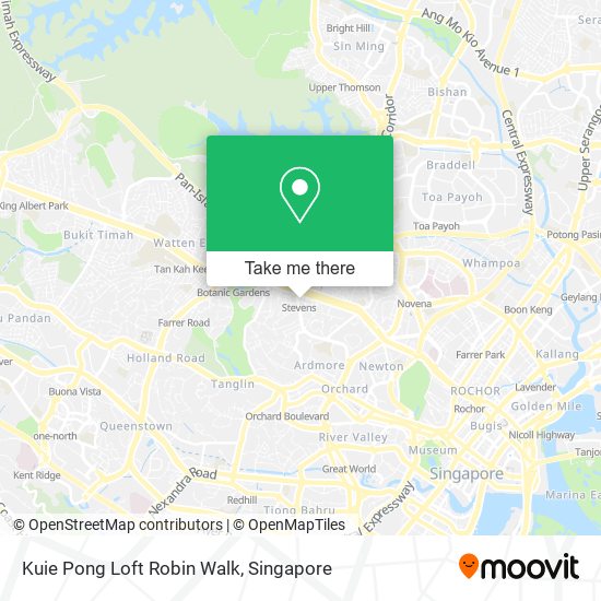 Kuie Pong Loft Robin Walk map