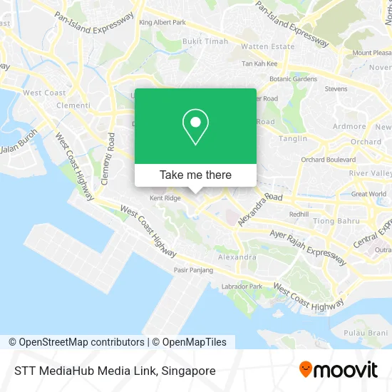 STT MediaHub Media Link map