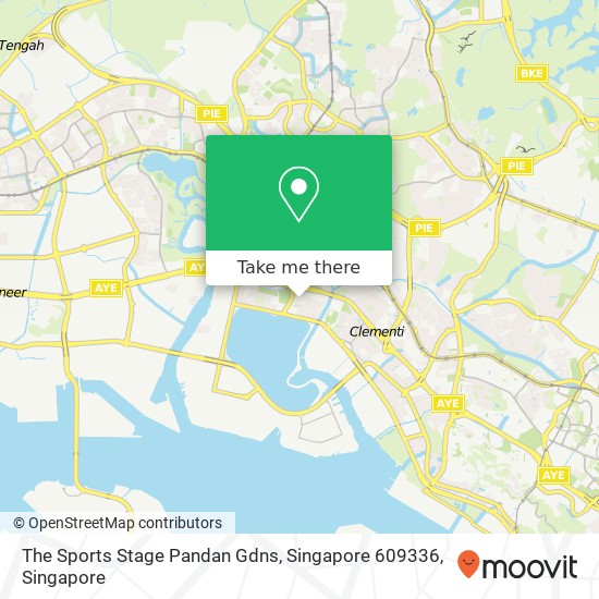 The Sports Stage Pandan Gdns, Singapore 609336 map