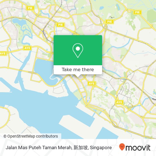 Jalan Mas Puteh Taman Merah, 新加坡 map