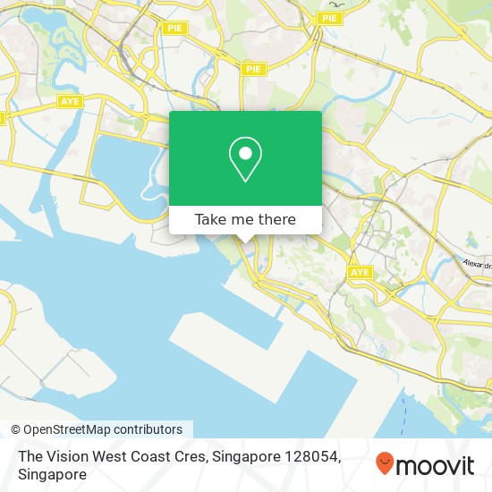 The Vision West Coast Cres, Singapore 128054地图