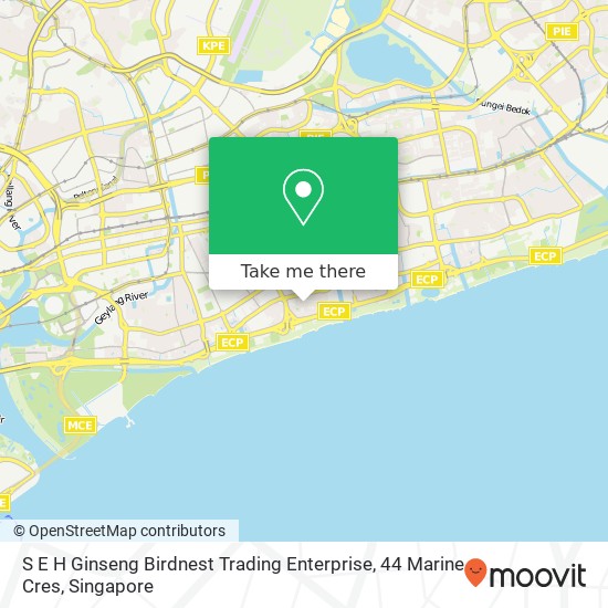 S E H Ginseng Birdnest Trading Enterprise, 44 Marine Cres地图