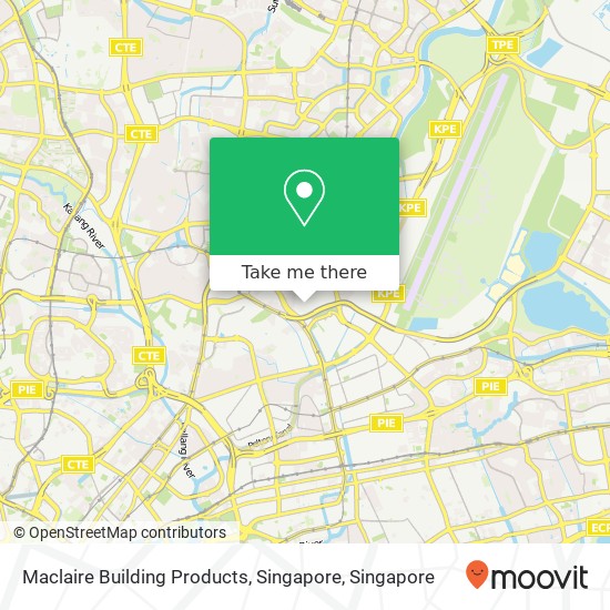 Maclaire Building Products, Singapore map