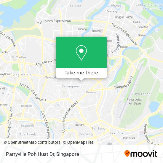 Parryville Poh Huat Dr map