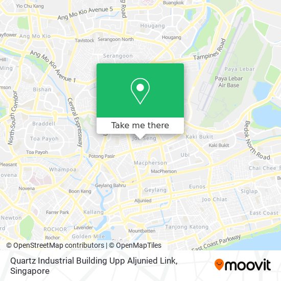 Quartz Industrial Building Upp Aljunied Link map