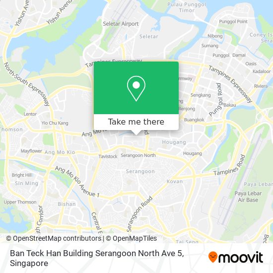 Ban Teck Han Building Serangoon North Ave 5 map
