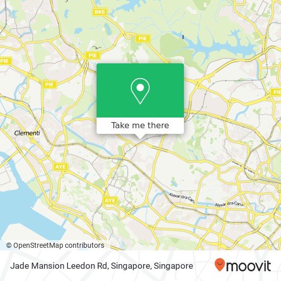 Jade Mansion Leedon Rd, Singapore地图