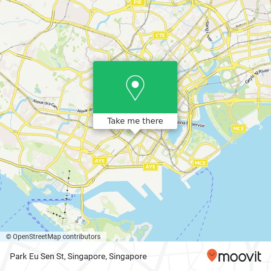 Park Eu Sen St, Singapore map