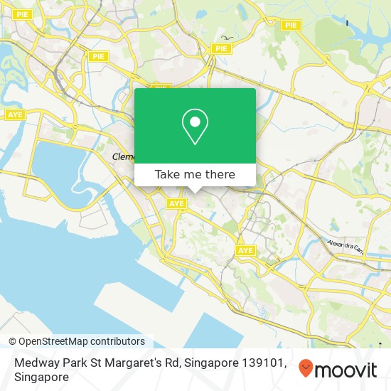 Medway Park St Margaret's Rd, Singapore 139101 map