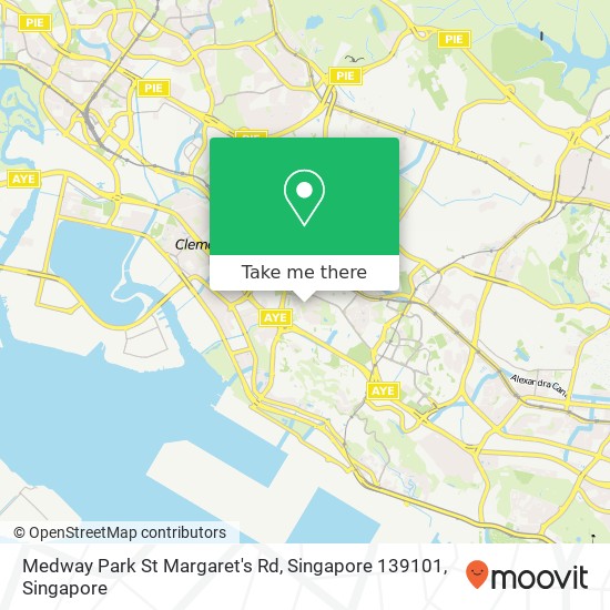 Medway Park St Margaret's Rd, Singapore 139101地图