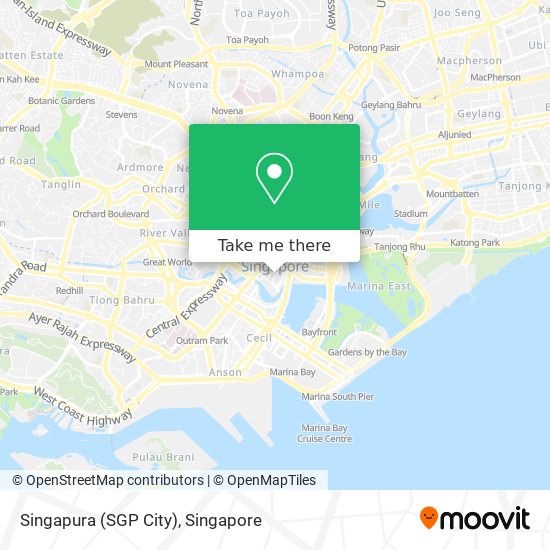 Singapura (SGP City)地图