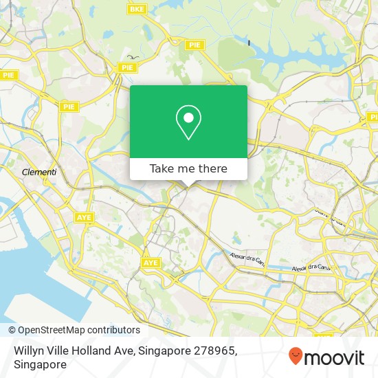 Willyn Ville Holland Ave, Singapore 278965 map