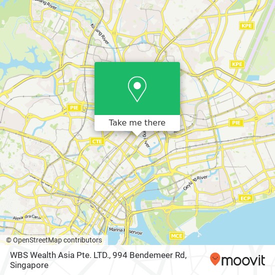 WBS Wealth Asia Pte. LTD., 994 Bendemeer Rd map