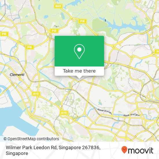 Wilmer Park Leedon Rd, Singapore 267836 map