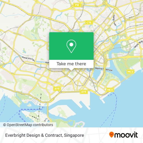 Everbright Design & Contract map