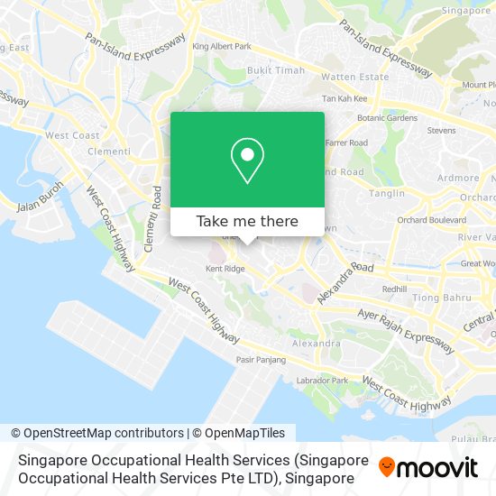 Singapore Occupational Health Services (Singapore Occupational Health Services Pte LTD) map