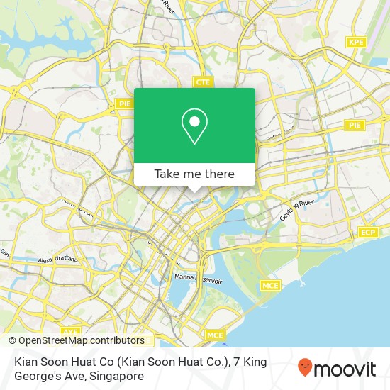 Kian Soon Huat Co (Kian Soon Huat Co.), 7 King George's Ave地图
