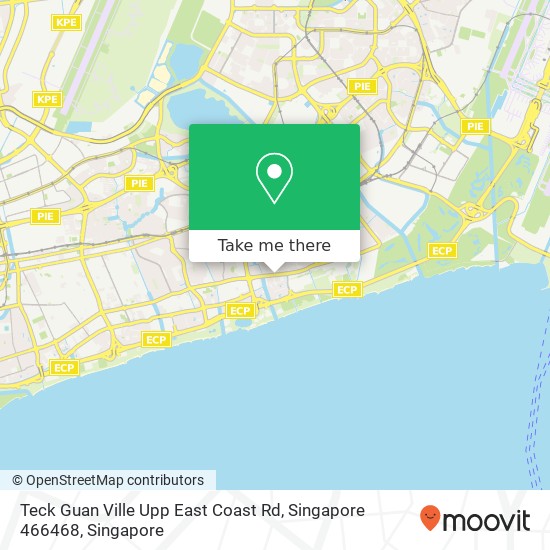 Teck Guan Ville Upp East Coast Rd, Singapore 466468地图