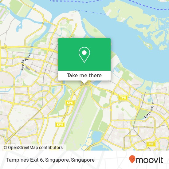 Tampines Exit 6, Singapore地图