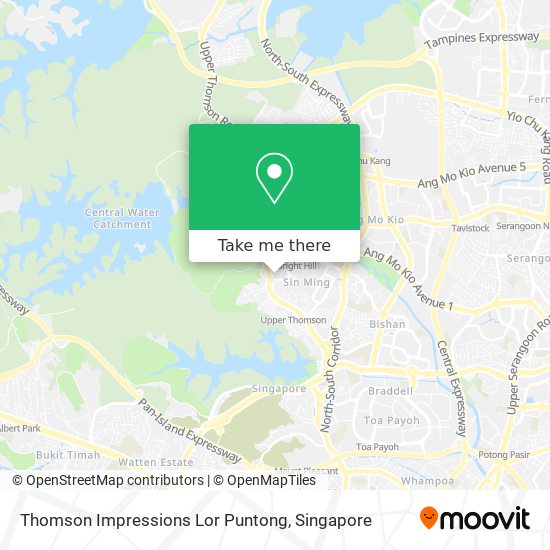 Thomson Impressions Lor Puntong map