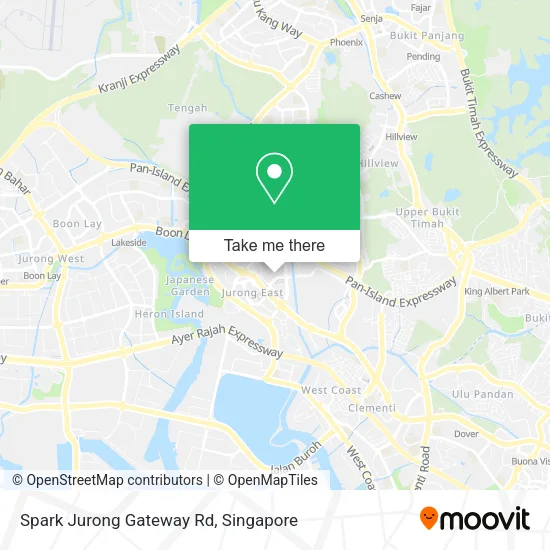 Spark Jurong Gateway Rd map