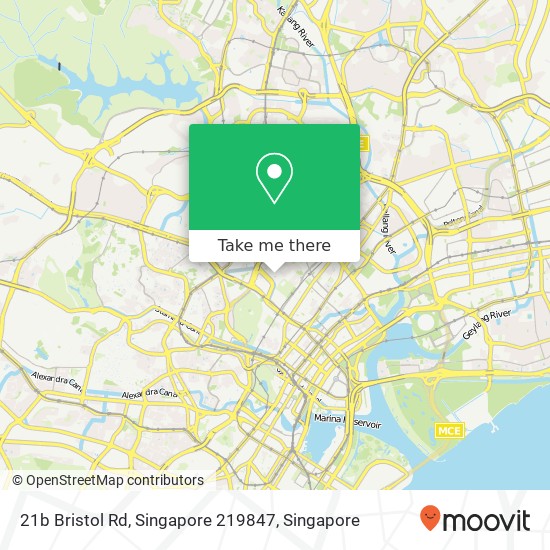 21b Bristol Rd, Singapore 219847地图