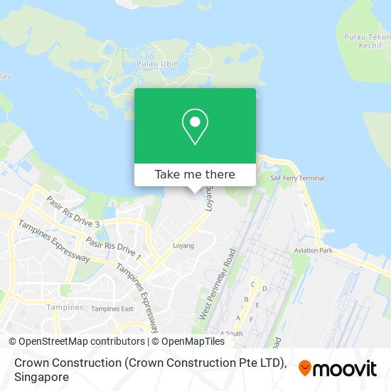 Crown Construction (Crown Construction Pte LTD) map