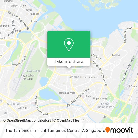 The Tampines Trilliant Tampines Central 7 map