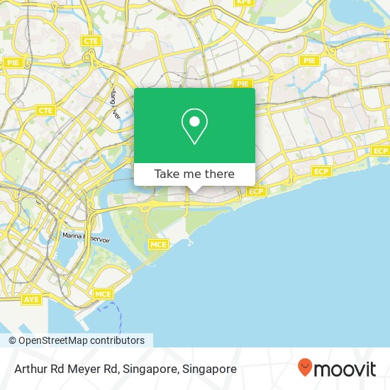 Arthur Rd Meyer Rd, Singapore地图