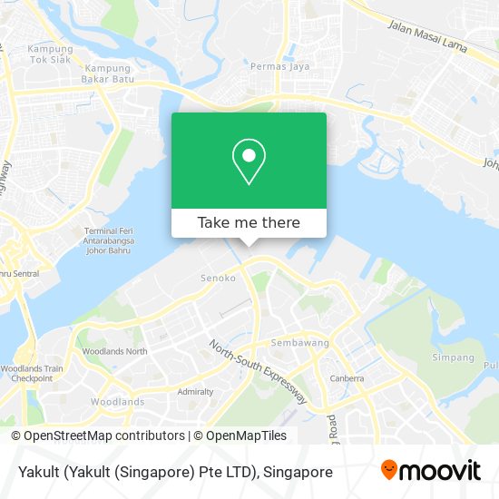 Yakult (Yakult (Singapore) Pte LTD) map