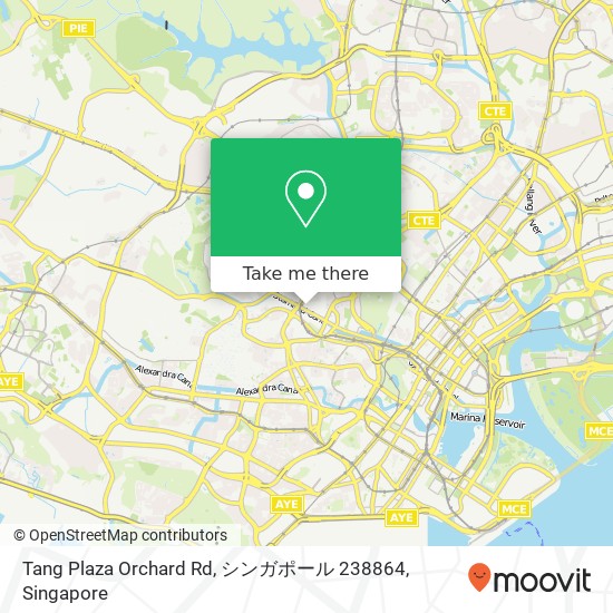 Tang Plaza Orchard Rd, シンガポール 238864地图
