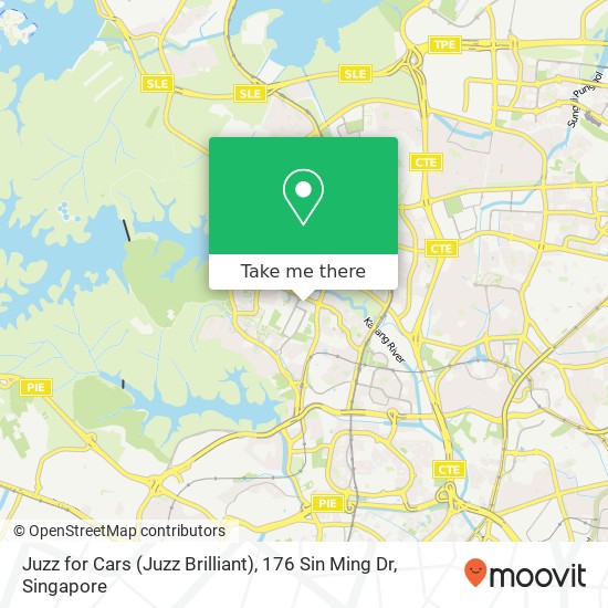 Juzz for Cars (Juzz Brilliant), 176 Sin Ming Dr map