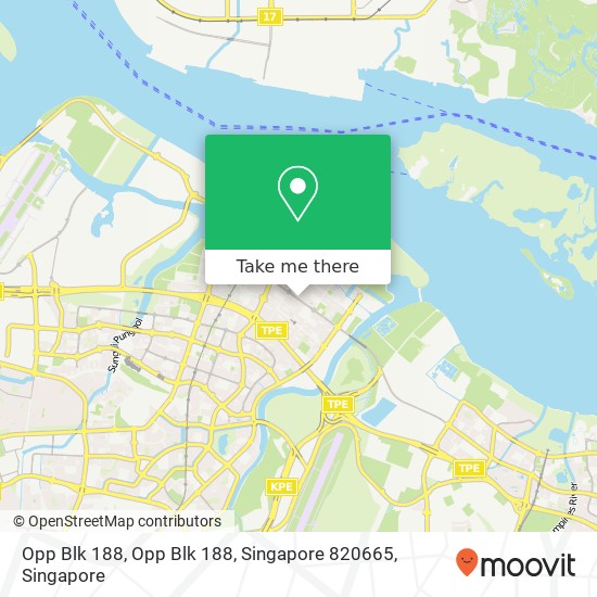 Opp Blk 188, Opp Blk 188, Singapore 820665地图