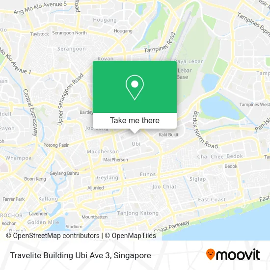 Travelite Building Ubi Ave 3 map