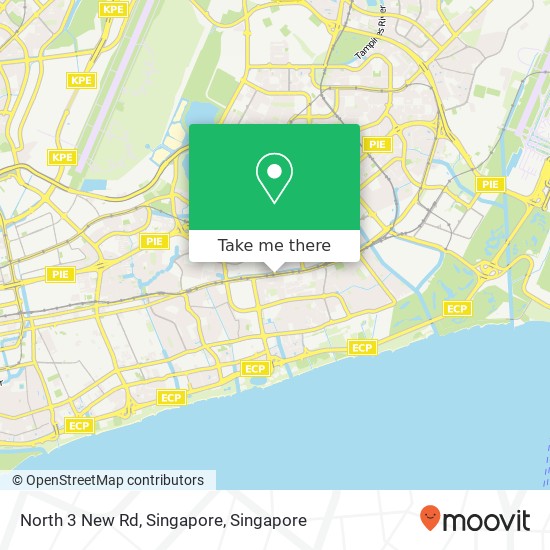 North 3 New Rd, Singapore地图