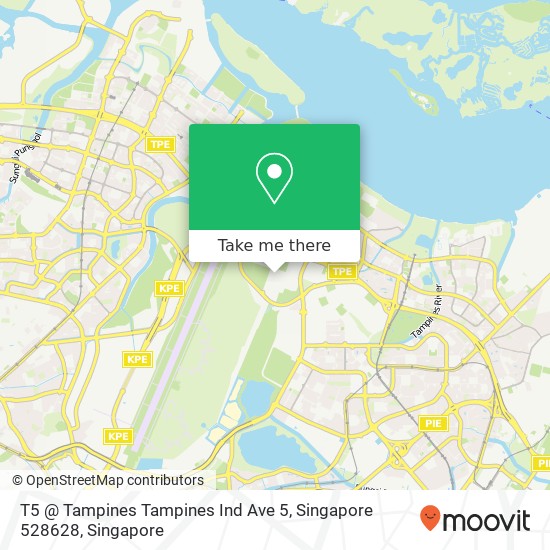 T5 @ Tampines Tampines Ind Ave 5, Singapore 528628 map