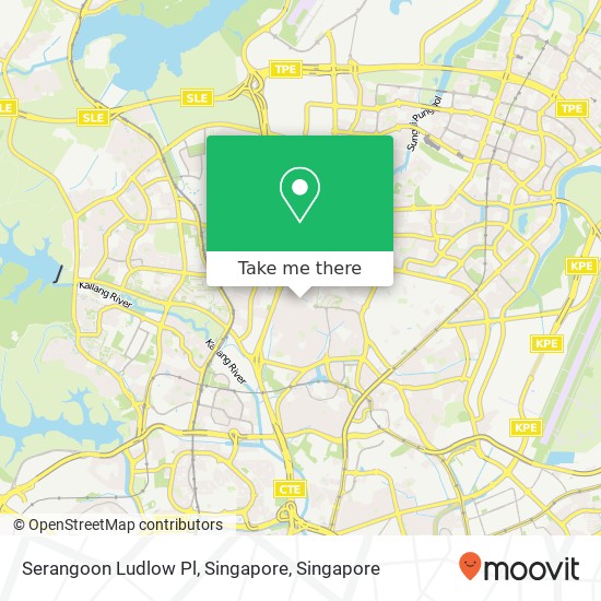 Serangoon Ludlow Pl, Singapore地图