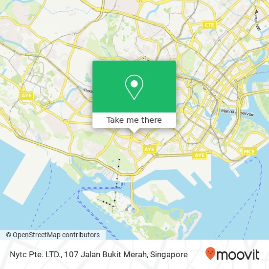 Nytc Pte. LTD., 107 Jalan Bukit Merah地图