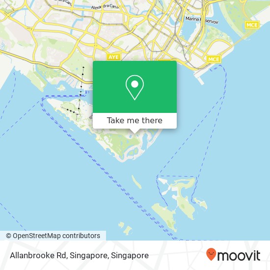 Allanbrooke Rd, Singapore地图