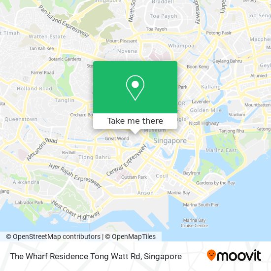 The Wharf Residence Tong Watt Rd map