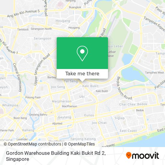 Gordon Warehouse Building Kaki Bukit Rd 2地图