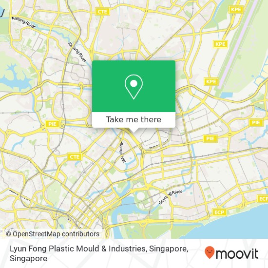 Lyun Fong Plastic Mould & Industries, Singapore map