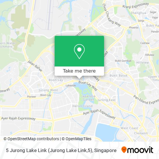 5 Jurong Lake Link (Jurong Lake Link,5) map