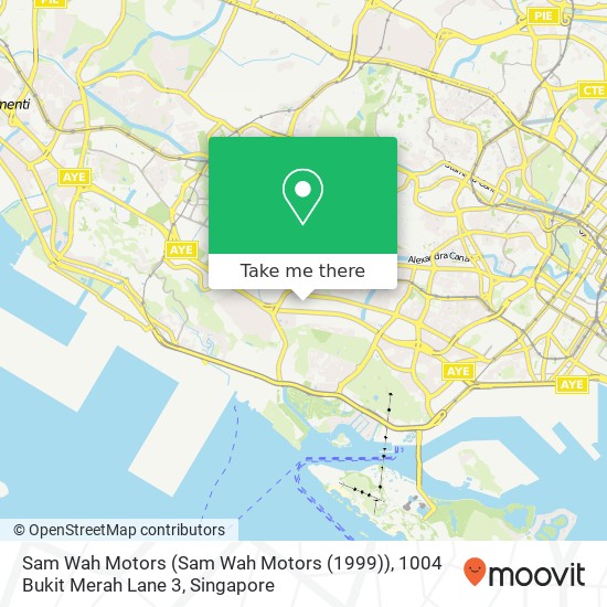 Sam Wah Motors (Sam Wah Motors (1999)), 1004 Bukit Merah Lane 3 map