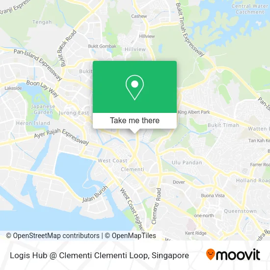 Logis Hub @ Clementi Clementi Loop地图