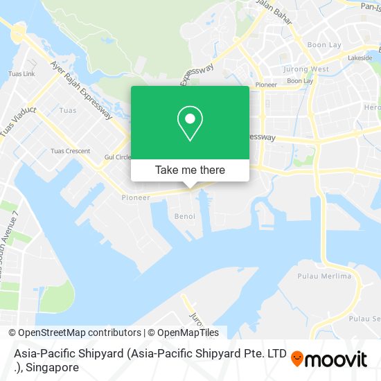 Asia-Pacific Shipyard (Asia-Pacific Shipyard Pte. LTD .) map