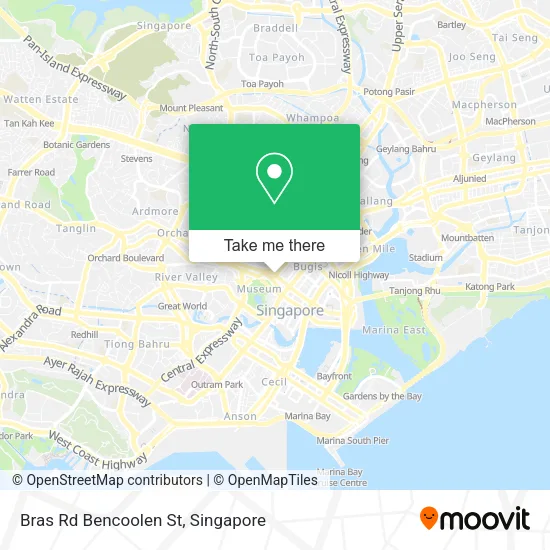Bras Rd Bencoolen St地图